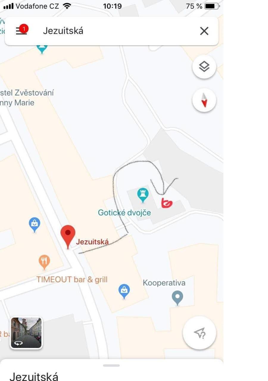 Apartman U Gotickeho Dvojcete Litoměřice Exterior foto